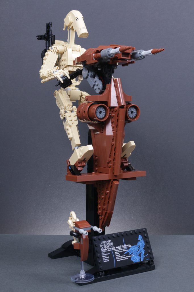 LEGO Star Wars 75428 Battle Droid with STAP second review 2 683x1024