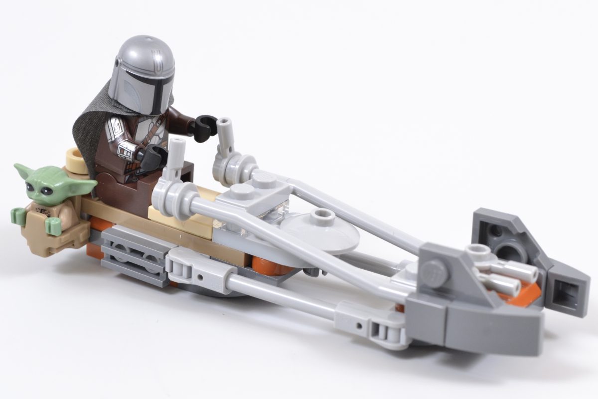 LEGO Star Wars 75436 The Mandalorian Grogus Speeder Bike 1 1200x800