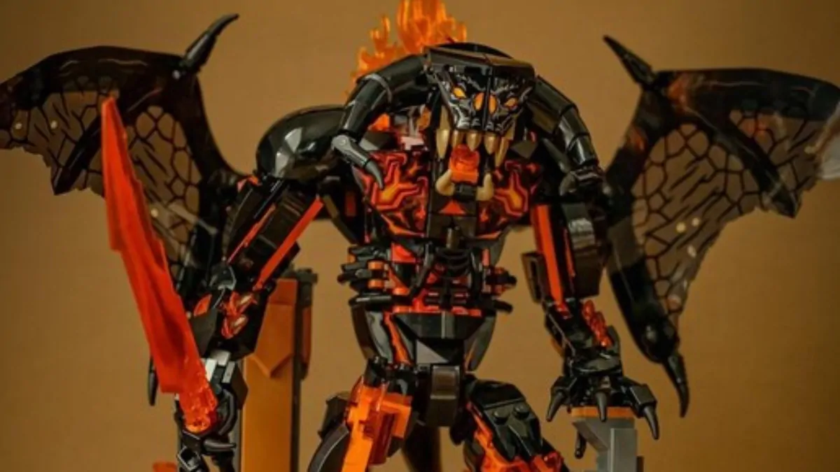 How to build a better LEGO Balrog with just two sets