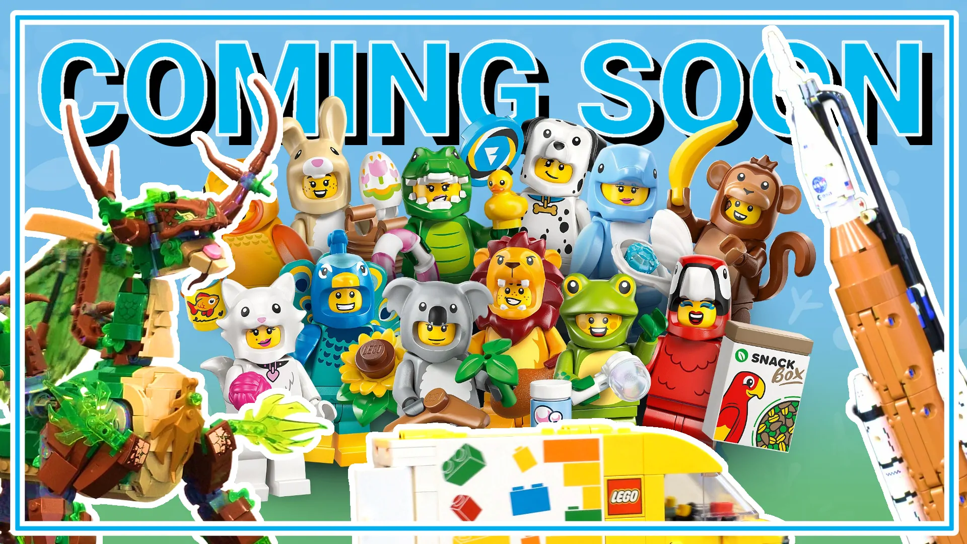 Hands on with LEGO lions, dragons, and rockets ahead of January 2026