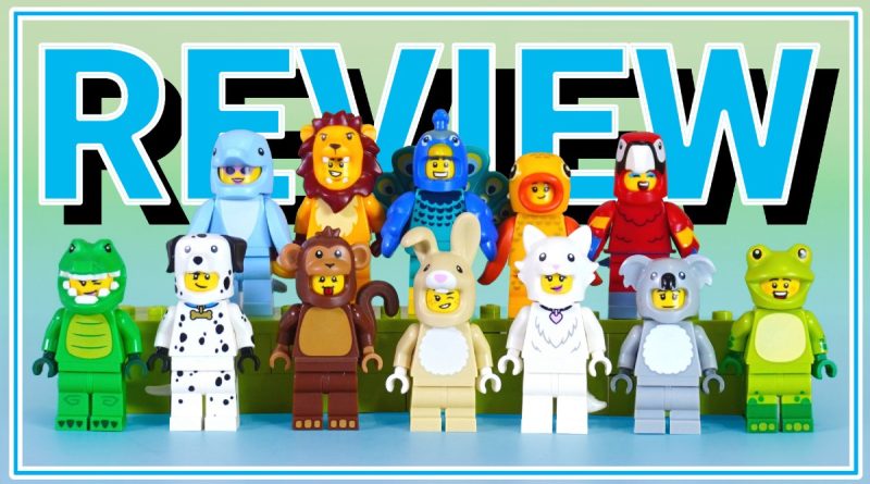 LEGO 71051 Series 28 Animals minifigures unboxing and review