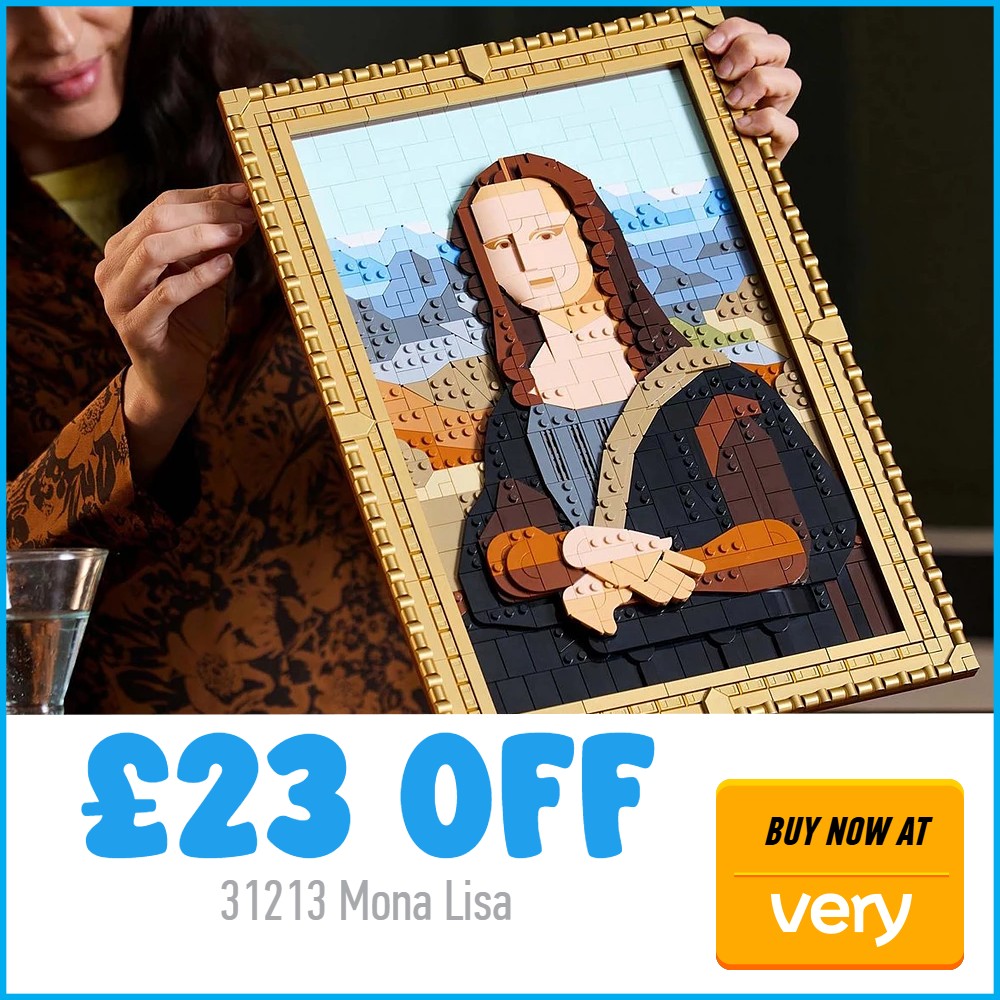 lego art 31213 mona lisa 23 off very deal card white