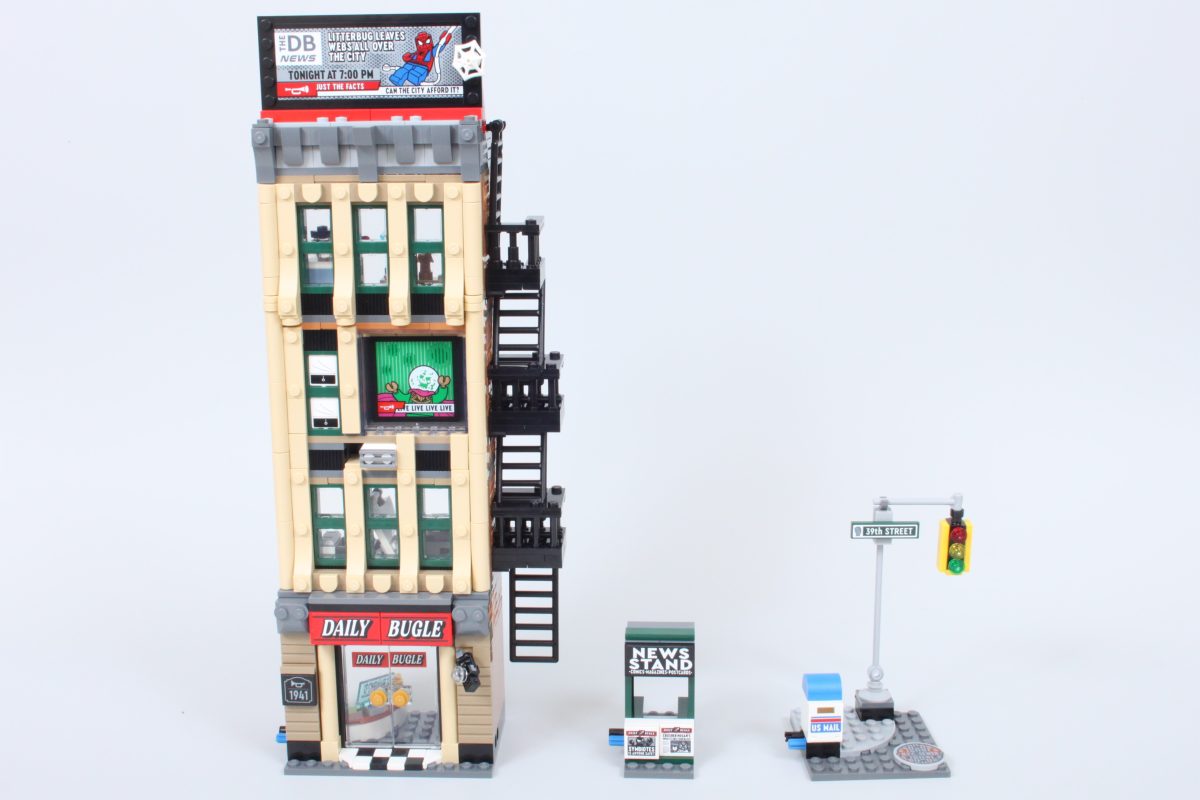 lego marvel 76342 Spider Man vs. Mysterio the daily bugle review 18 1200x800
