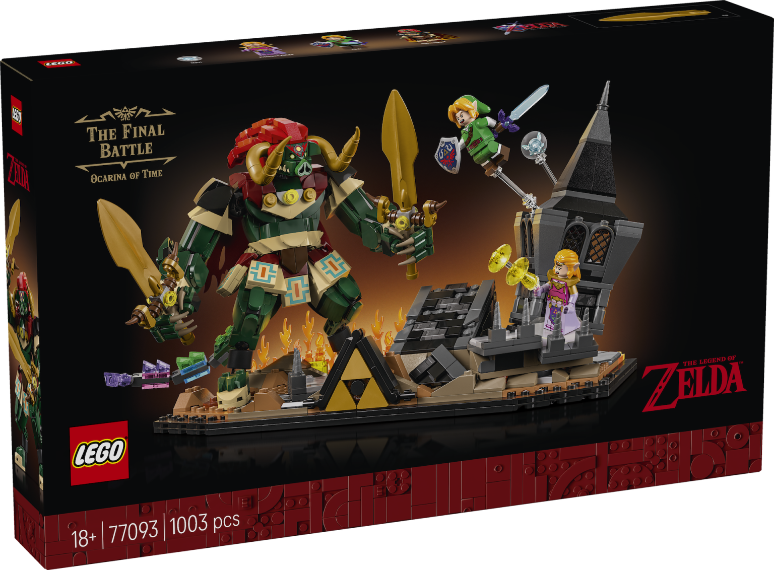 LEGO Legend Of Zelda Ocarina Of Time Final Battle Revealed lego-legend-of-zelda-ocarina-of-time-final-battle-revealed