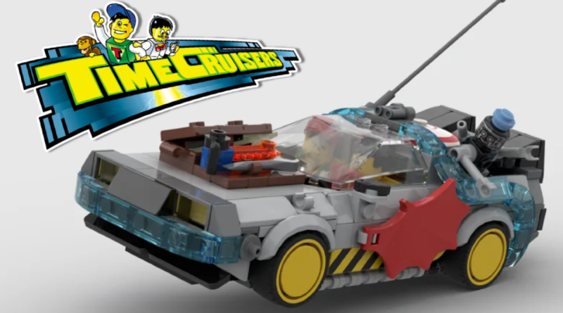 LEGO Zurück in die Zukunft Zeitmaschine Zeitkreuzer Umgestaltung Titelbild