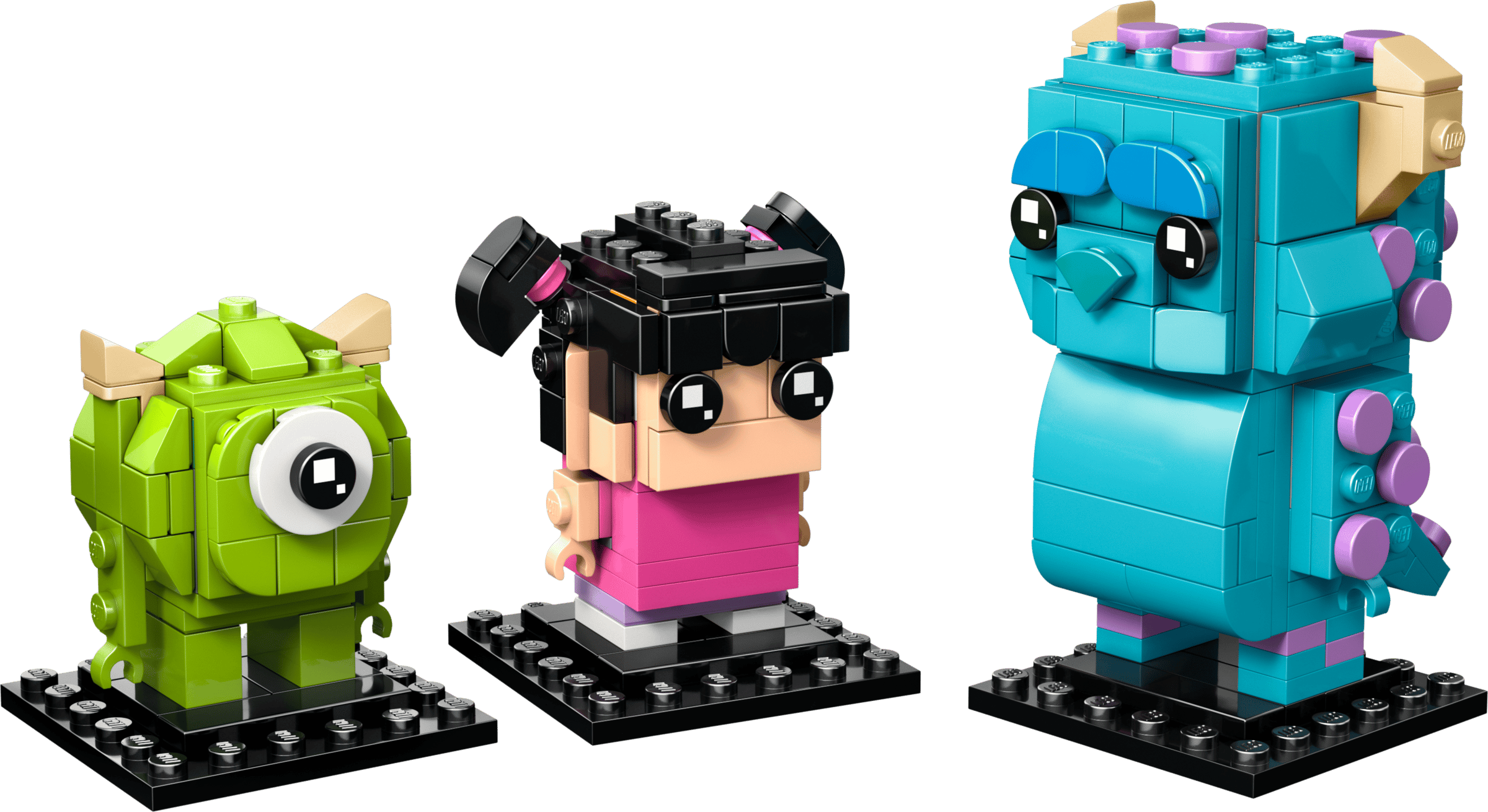 LEGO BrickHeadz 40861 Sulley, Mike and Boo Figures-3