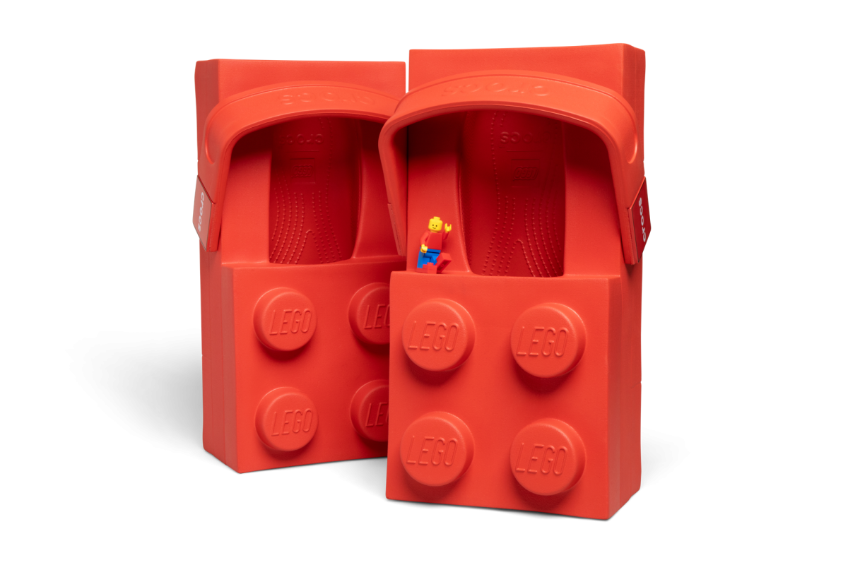 Crocs x LEGO Brick Clog with LEGO minifigure included