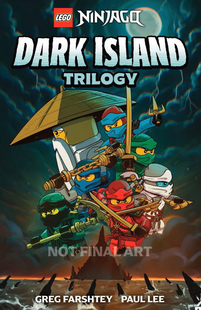 LEGO NINJAGO dark island trilogy prototype draft 663x1024