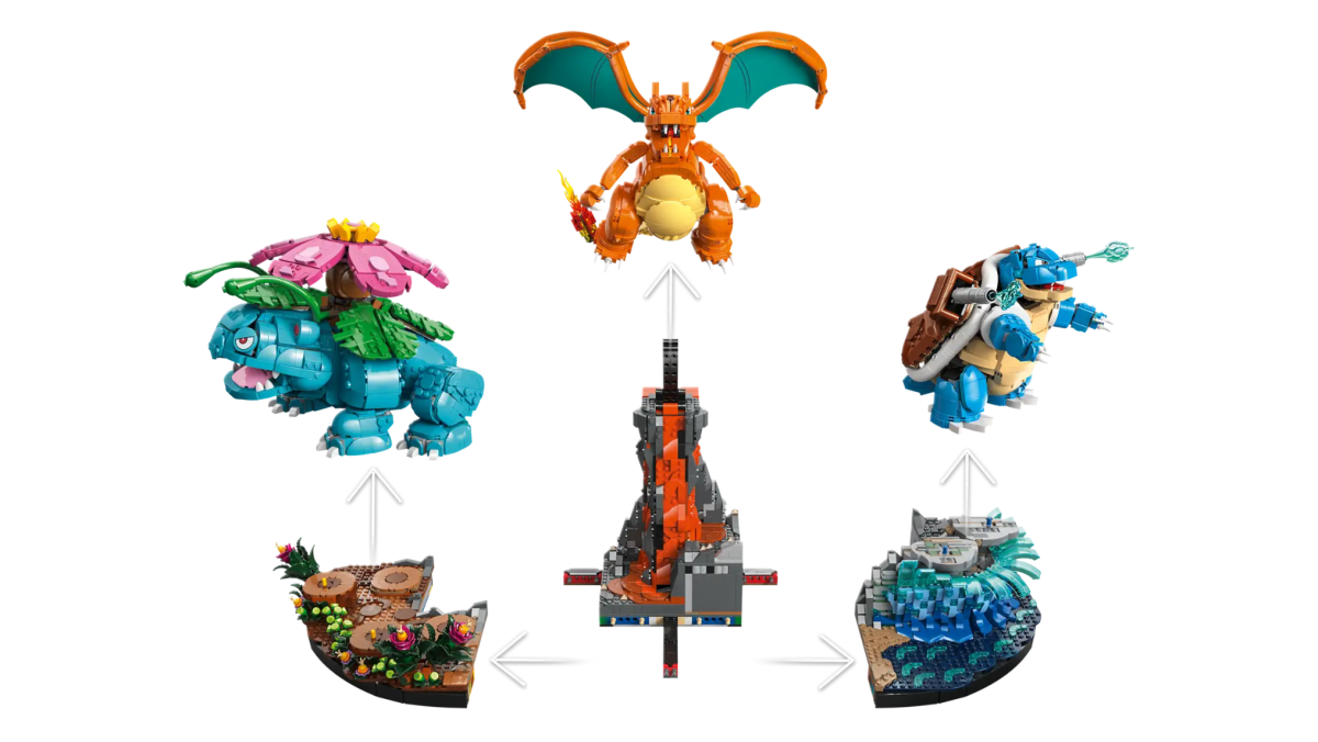 LEGO Pokemon 72153 Venusaur Charizard and Blastoise 1200x676