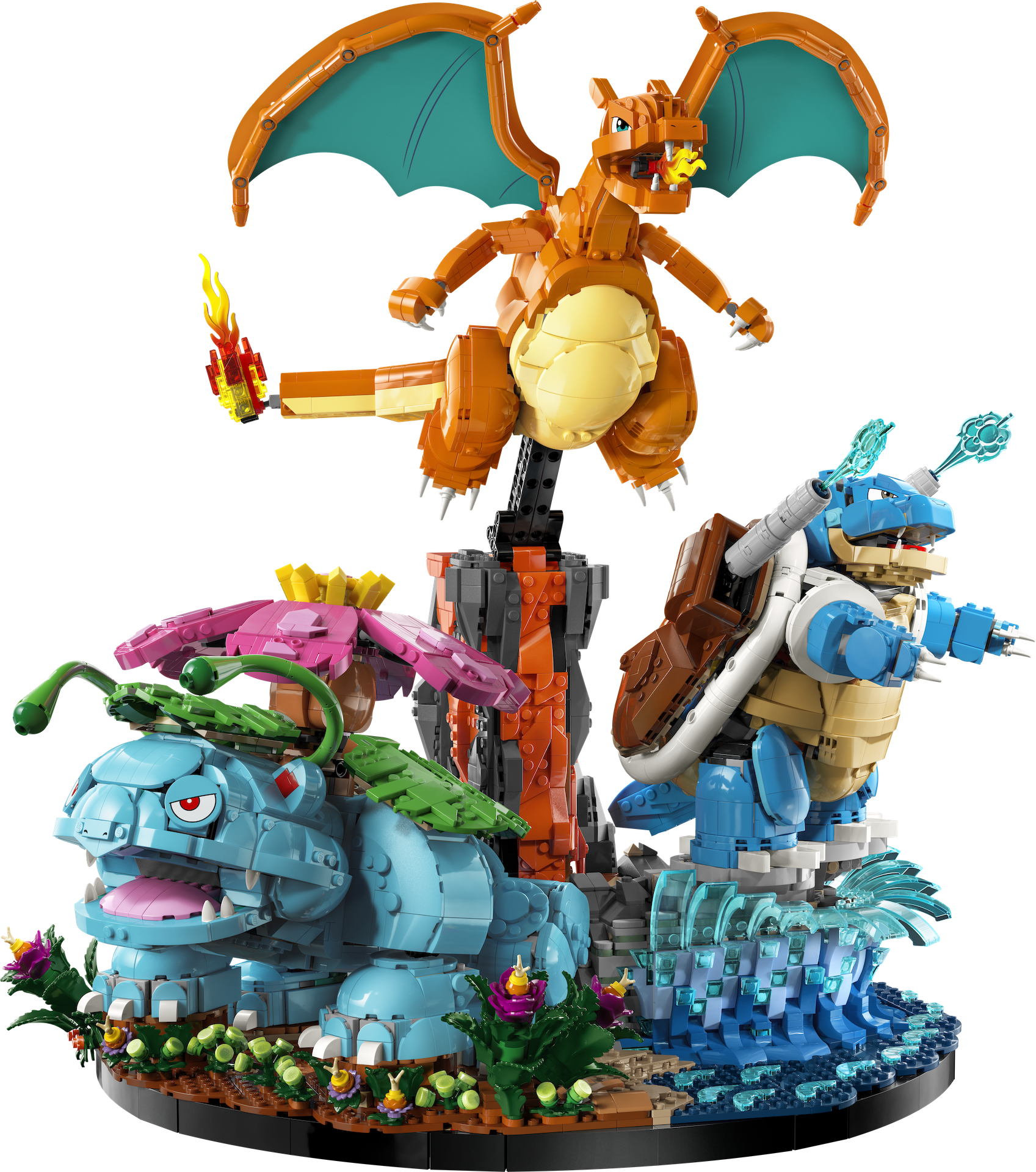 LEGO Pokémon 72153 Venusaur, Charizard and Blastoise-4