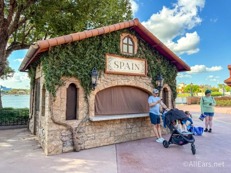Epcot Spanien Essensstand Alle Ohren