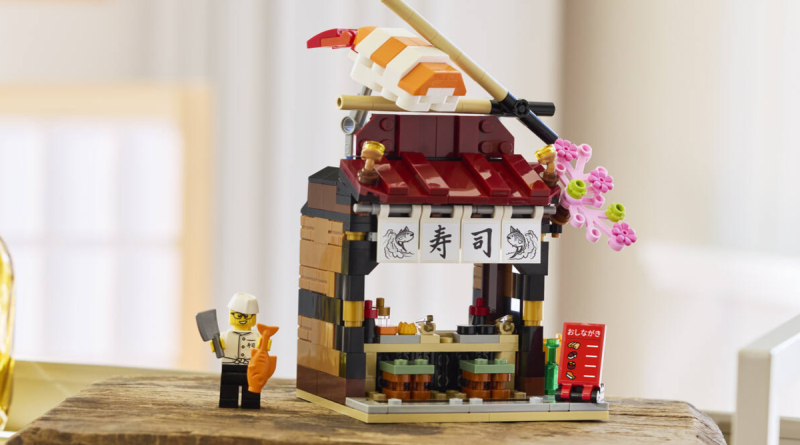 lego 40906 stile di vita in primo piano