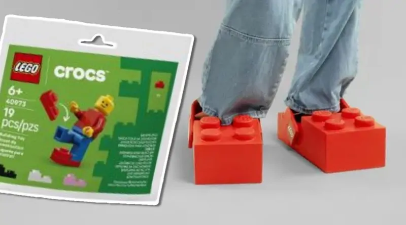 LEGO 40973 Crocs Brick Clog im Fokus