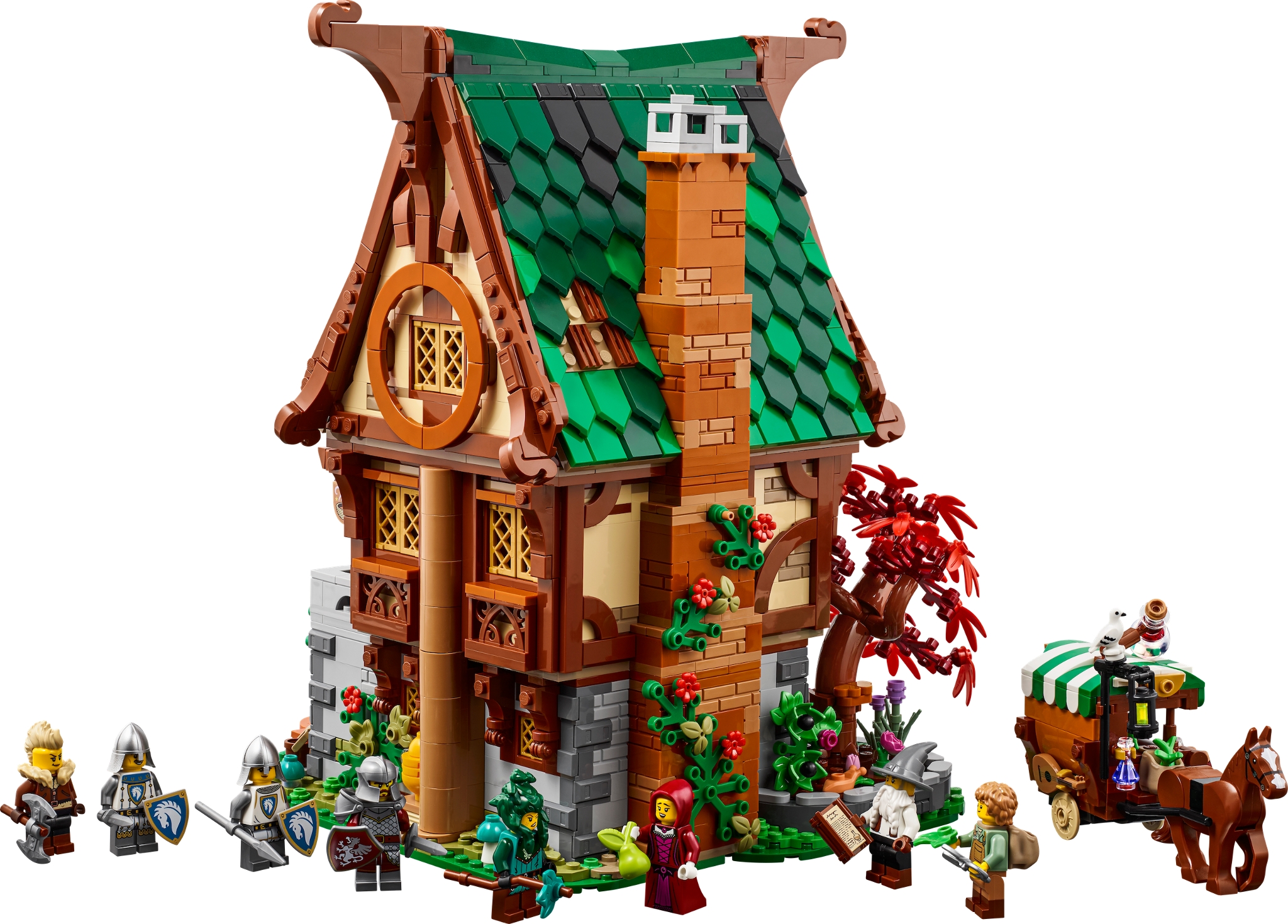 lego bricklink series 7 alchemist shop final design 2