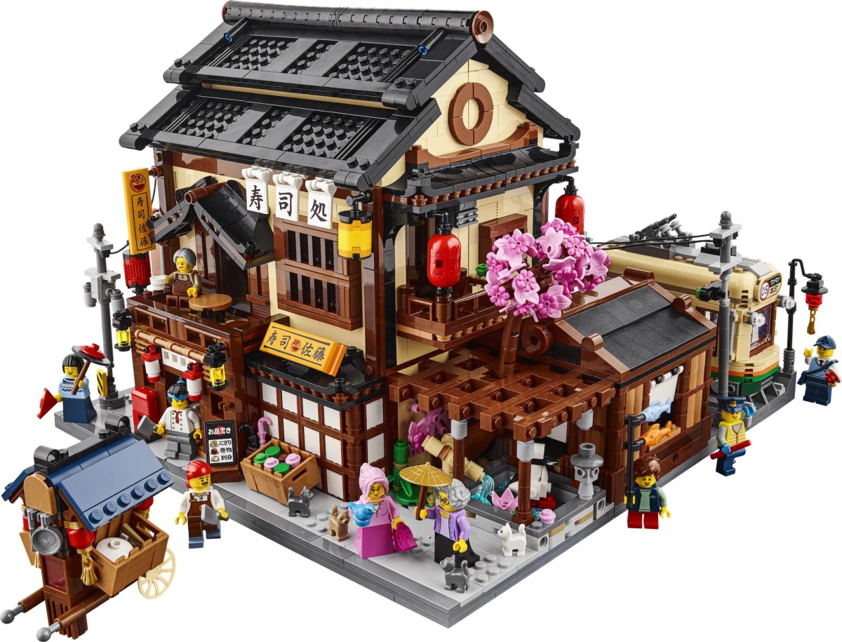 LEGO BrickLink Serie 7 Sushi-Restaurant, finales Design 1, 1200x915
