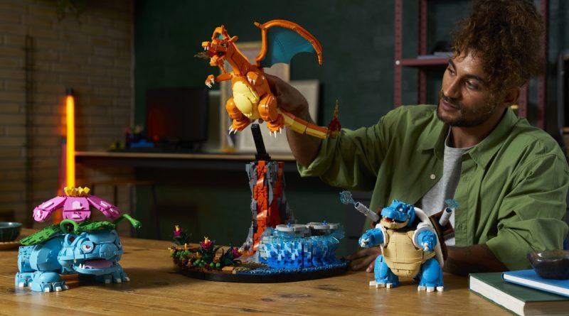 lego pokemon 72153 stile di vita separato in primo piano