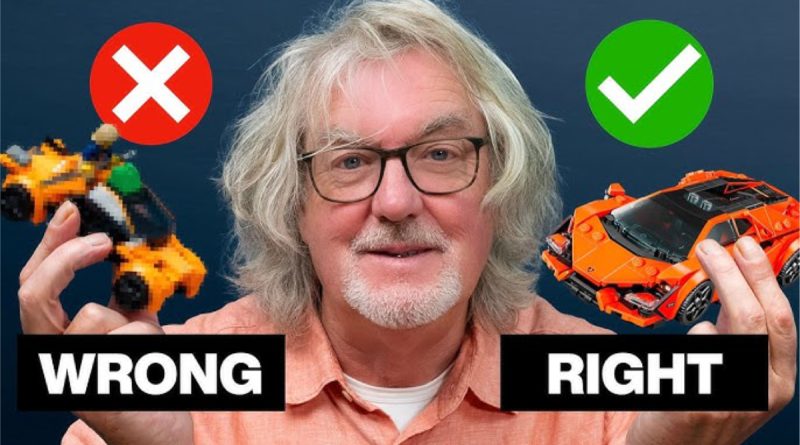 James May bamboozled by blind LEGO Technic build challenge