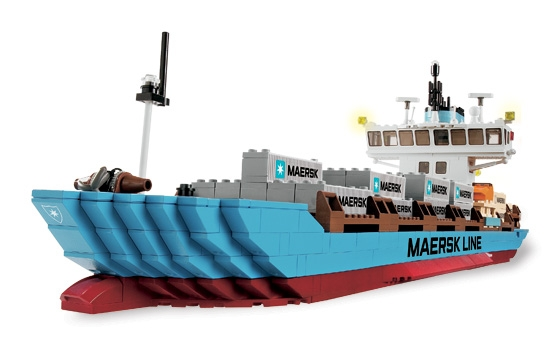LEGO 10155 Maersk Containerschiff