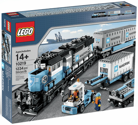 LEGO 10219 Maersk Containerzug