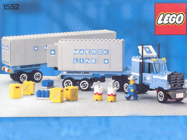 LEGO 1552 Maersk Line Container-LKW