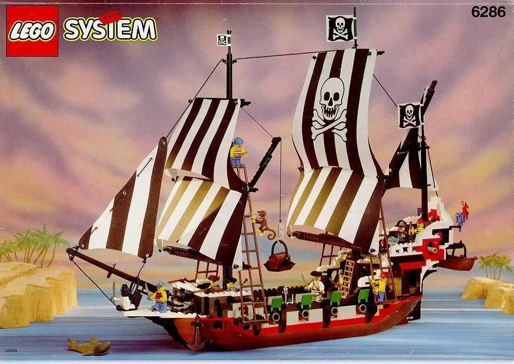 LEGO 6286 Skulls Eye Schooner