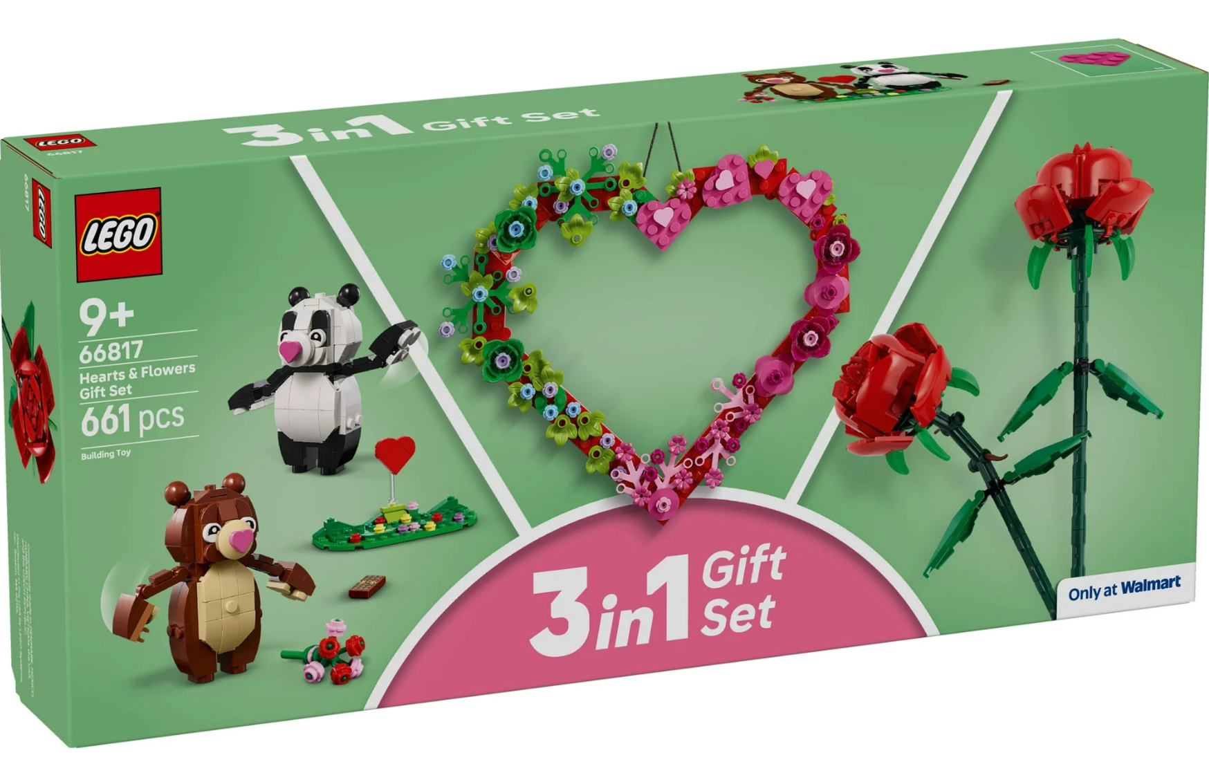 LEGO Hearts & Flowers Gift Set Walmart exclusive revealed