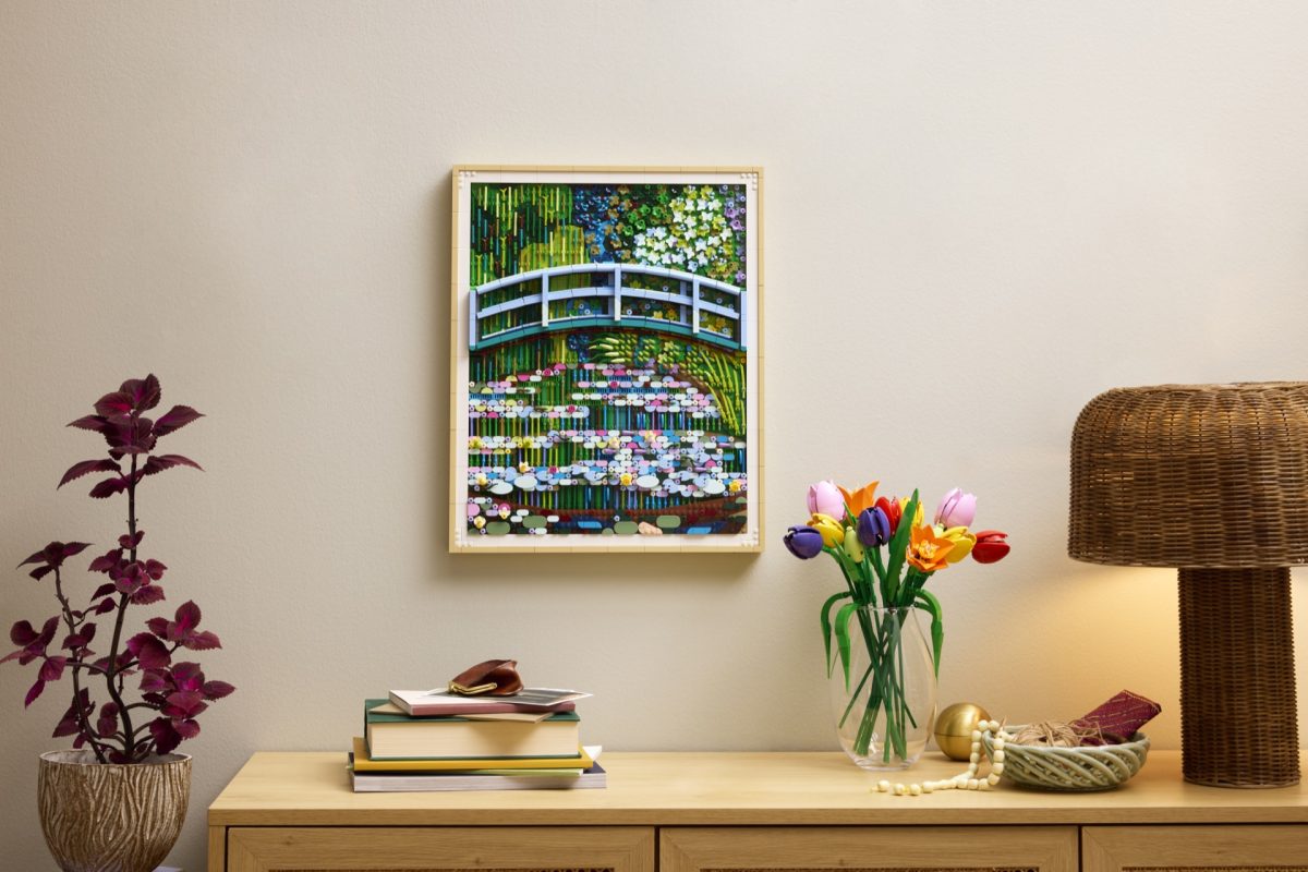 LEGO Art 31220 Claude Monet – Brücke über einen Seerosenteich 2 1200x800