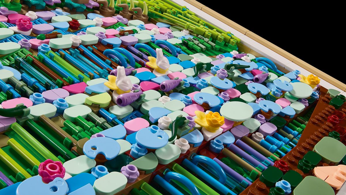 LEGO Art 31220 Claude Monet – Brücke über einen Seerosenteich 22 1200x675