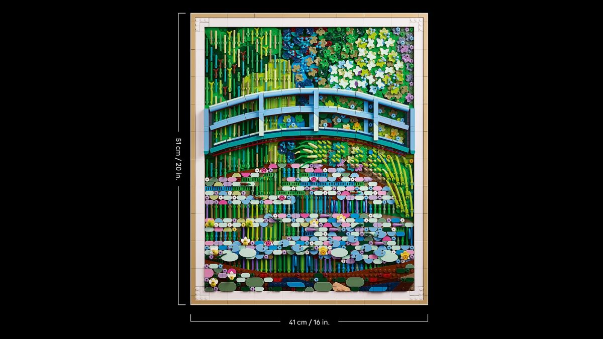 LEGO Art 31220 Claude Monet – Brücke über einen Seerosenteich 23 1200x675