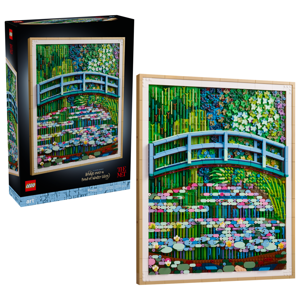 LEGO Art 31220 Claude Monet – Brücke über einen Seerosenteich 4 1024x1024