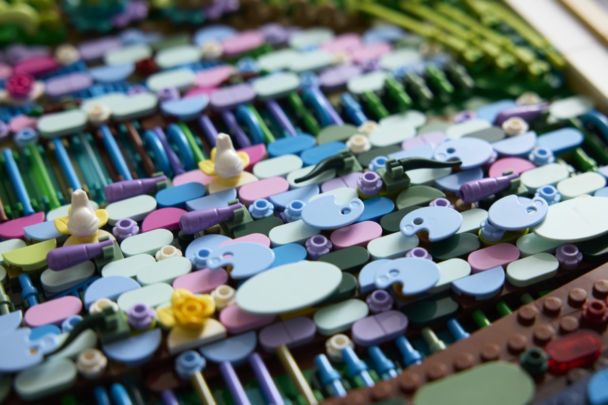 LEGO Art 31220 Claude Monet – Brücke über einen Seerosenteich 9 1200x800