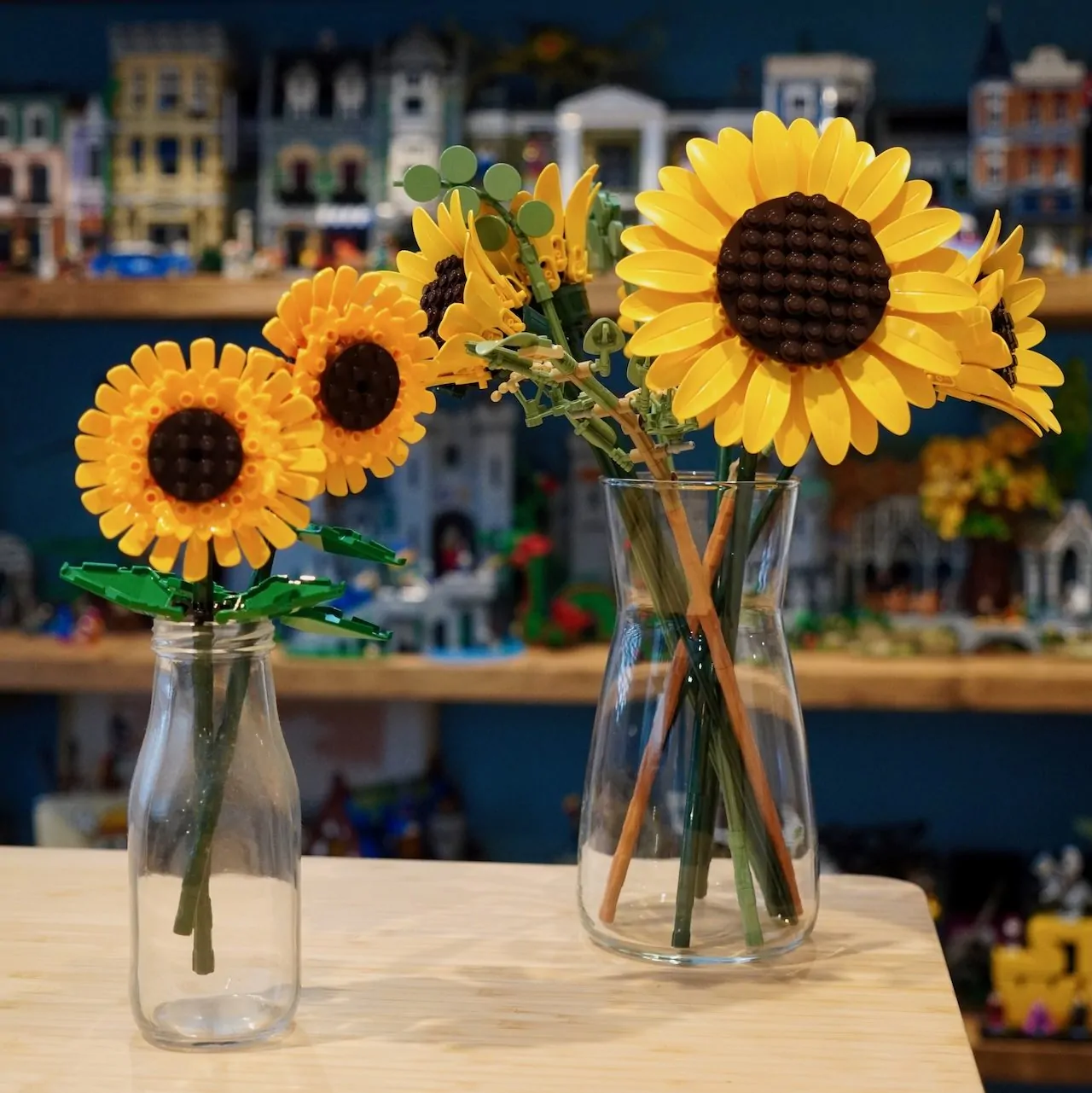 LEGO Botanicals 11502 Sonnenblumenstrauß 40524 Sonnenblumen Rezension 1 bearbeitet