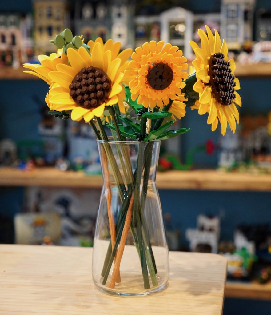 LEGO Botanicals 11502 Sonnenblumenstrauß 40524 Sonnenblumen-Rezension 7 881x1024