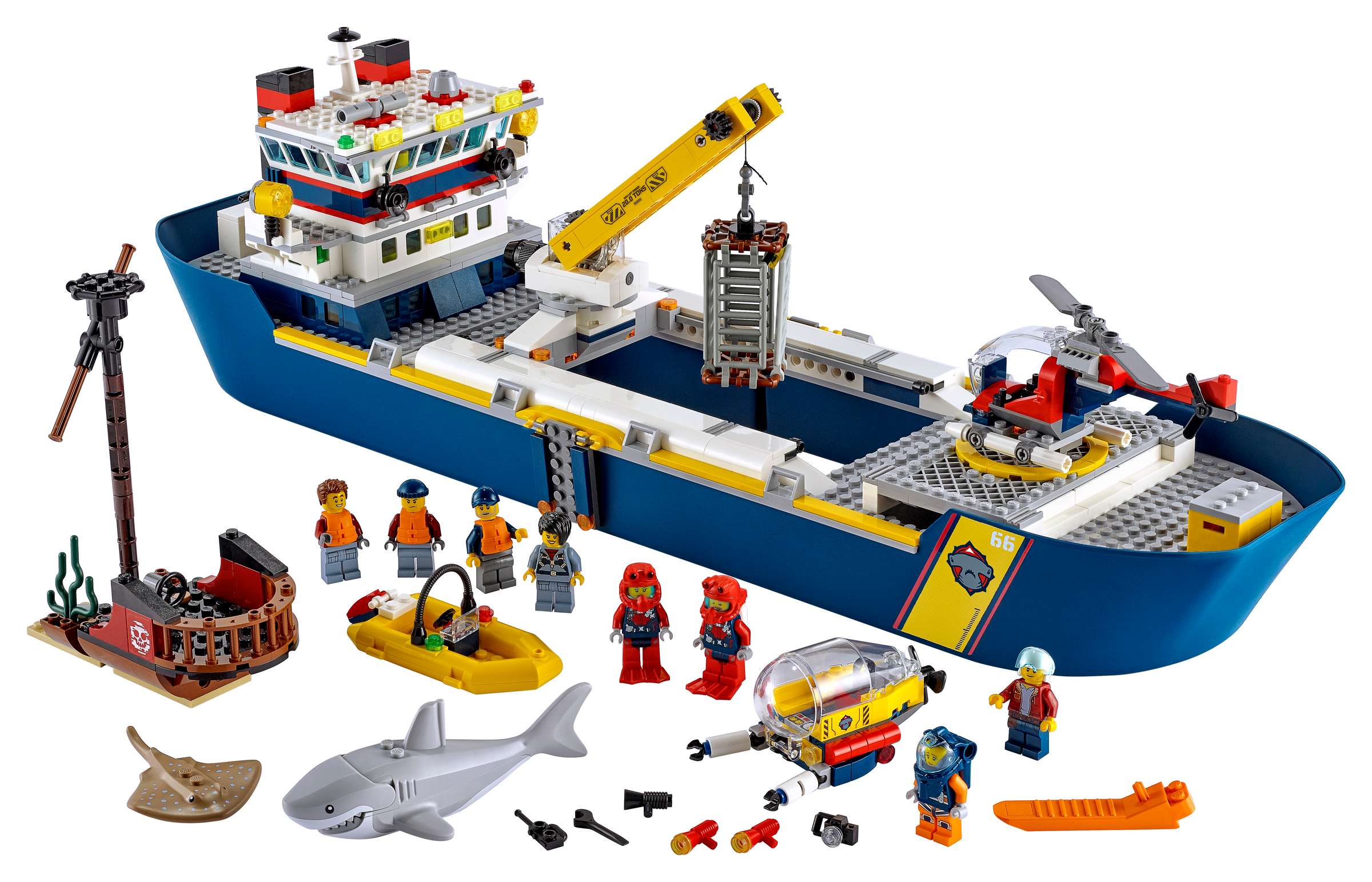 LEGO City 60266 Ocean Exploration Ship