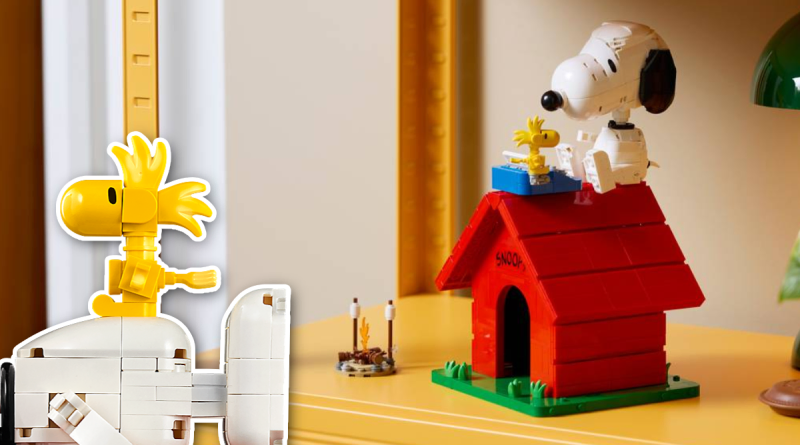 The LEGO Ideas Snoopy set has a great new element