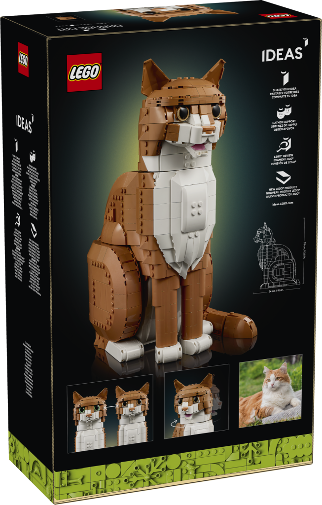 LEGO Ideas 21376 Orange Cat 2 653x1024
