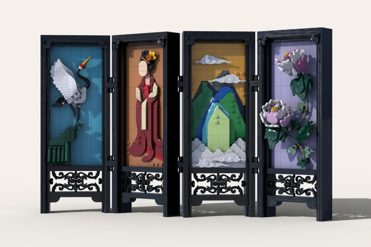 LEGO Ideas Chinesischer Faltparavent 2 1200x800