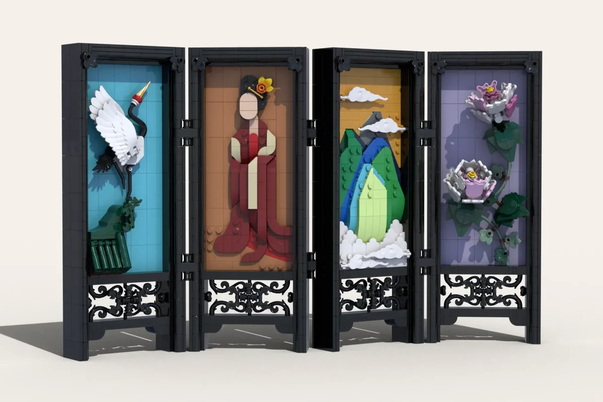 LEGO Ideas Chinesischer Faltparavent 5 1200x800