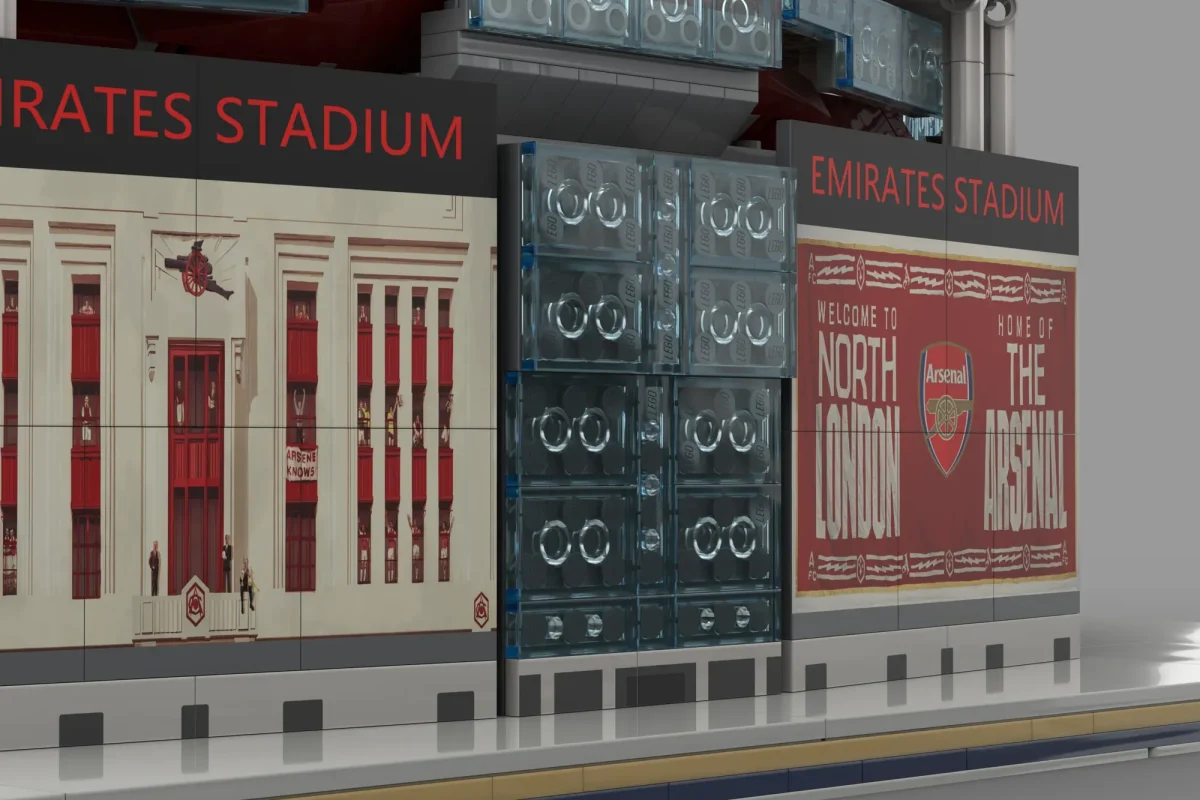 LEGO Ideas Emirates Stadium Arsenal FC 6 1200x800
