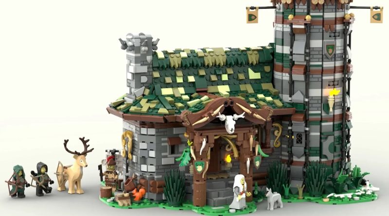 LEGO Ideas Hunters Hut im Fokus