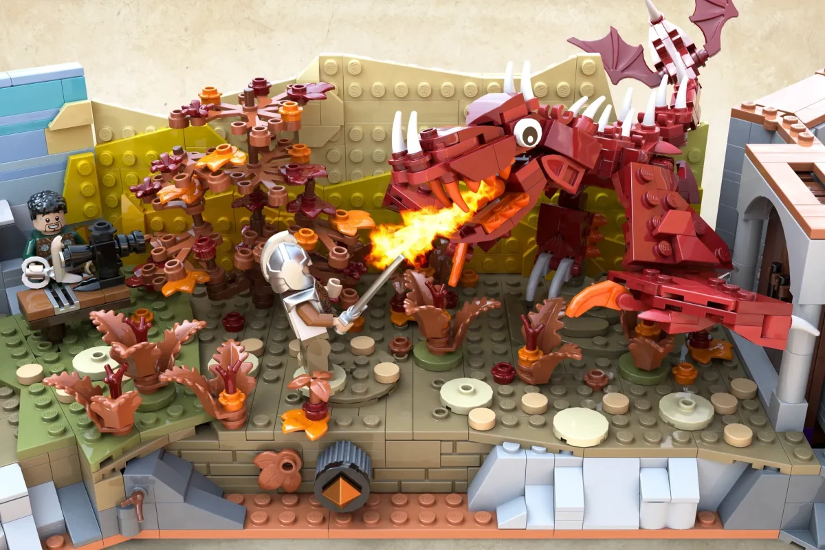 LEGO Ideas Kaamelott – Die Suche nach dem Heiligen Gral 2 1200x800