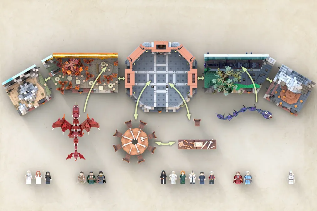 LEGO Ideas Kaamelott – Die Suche nach dem Heiligen Gral 3