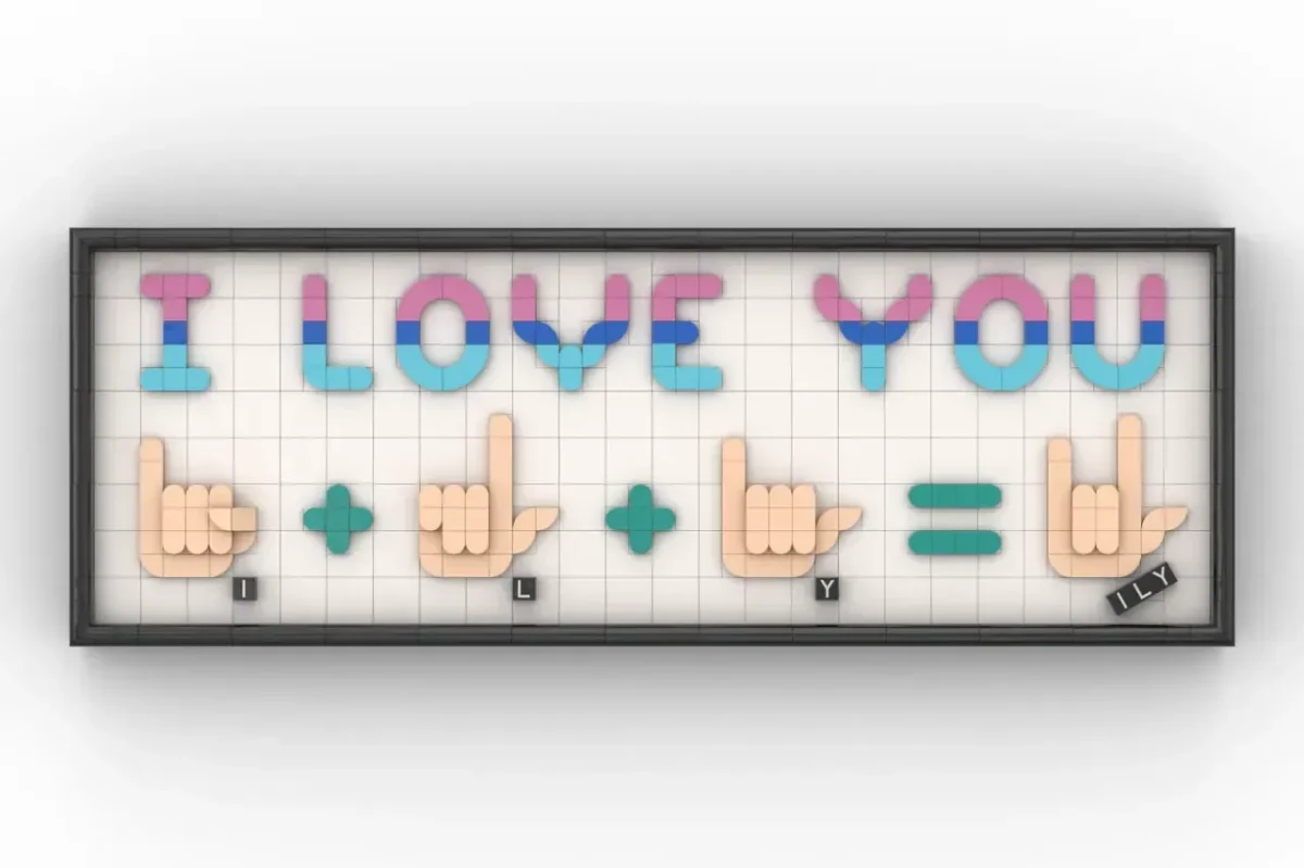 LEGO Ideas Das Zeichen von ILY 3 1200x799