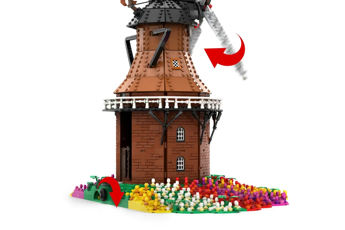 LEGO Ideas Windmühle Tulpenfeld 2 1200x800
