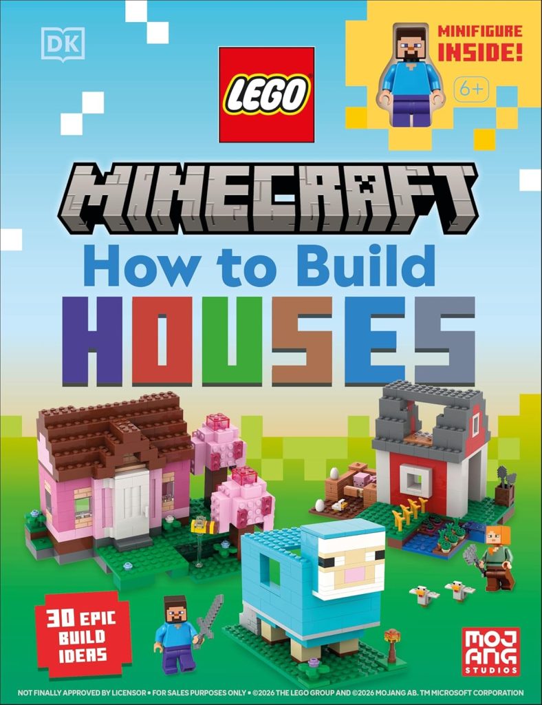 LEGO Minecraft How To Build Houses cover 788x1024