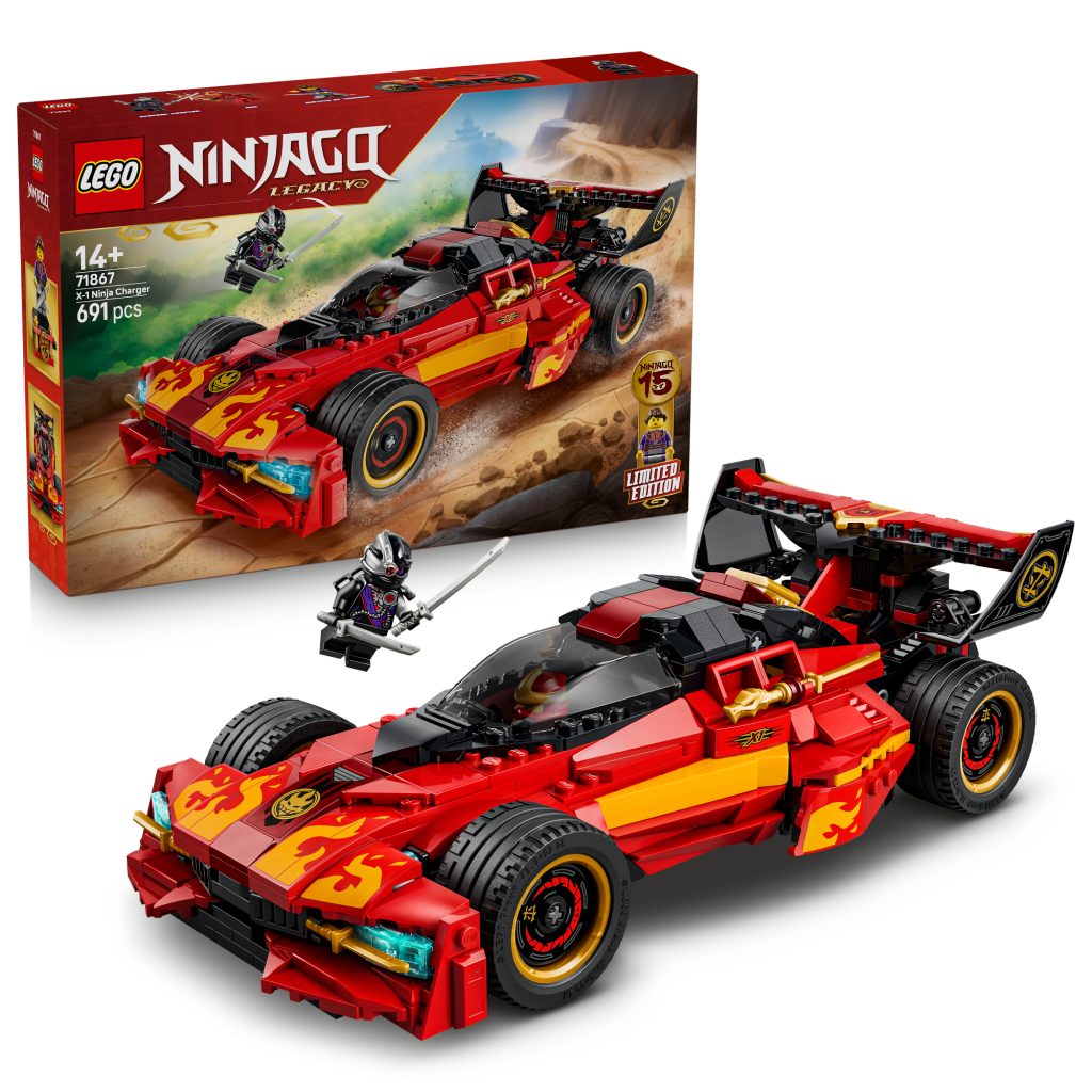 LEGO NINJAGO 15th-anniversary X-1 Ninja Charger unveiled