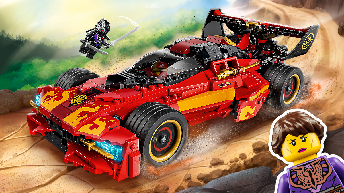 LEGO NINJAGO 15th-anniversary X-1 Ninja Charger unveiled