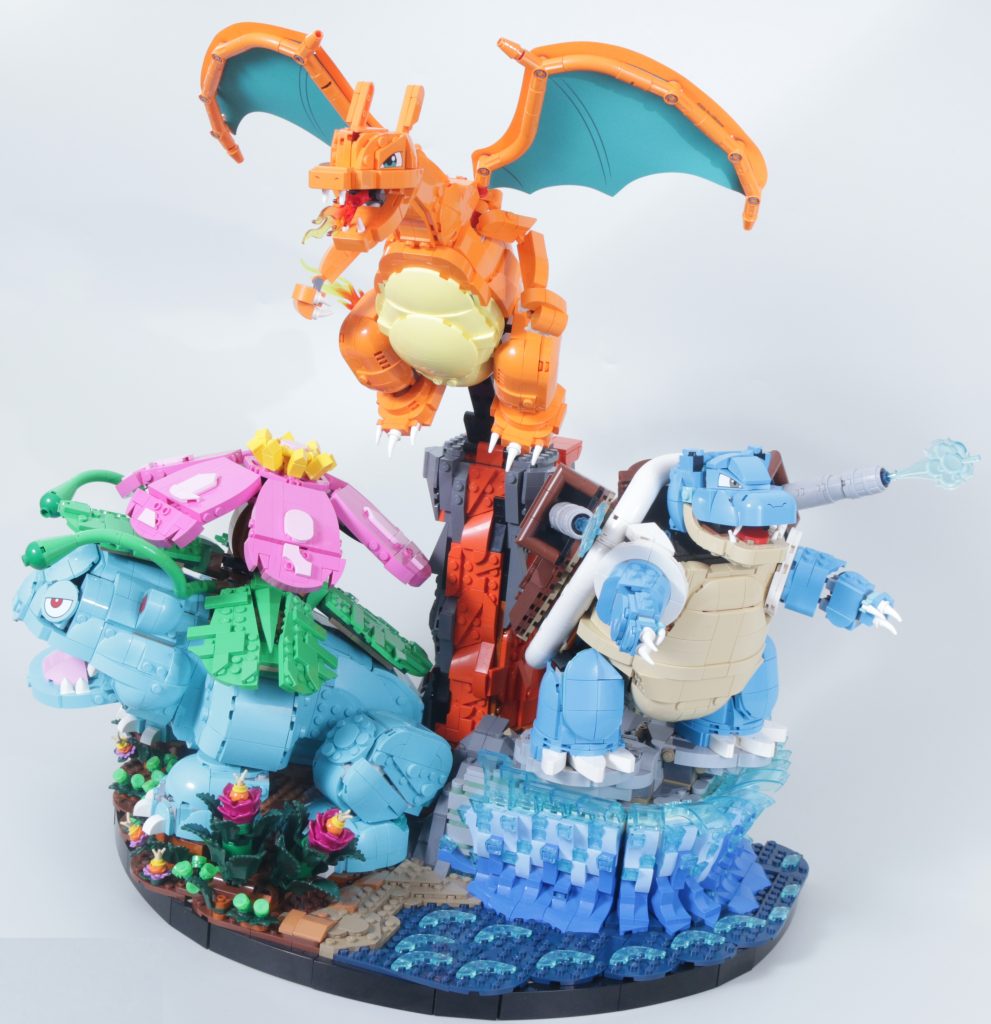 LEGO Pokémon 72153 Bisaflor, Glurak und Turtok – Rezension 3 991x1024