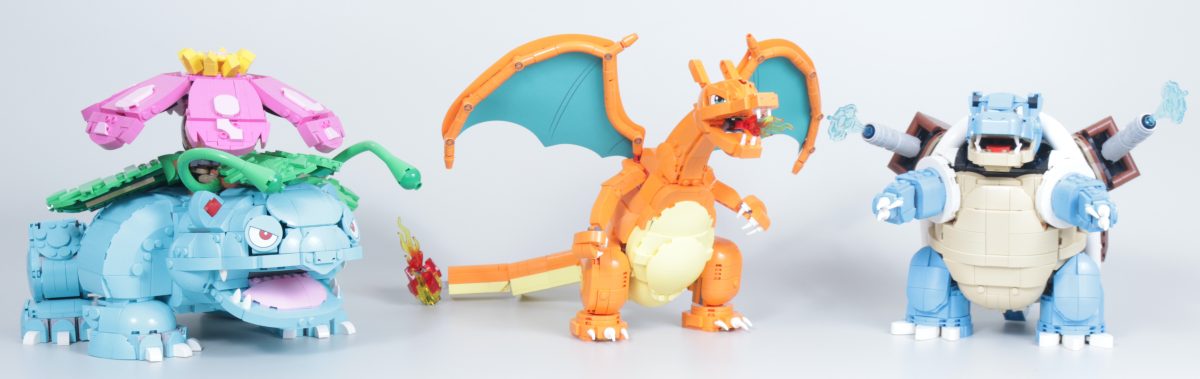 LEGO Pokémon 72153 Bisaflor, Glurak und Turtok – Rezension 49 1200x379