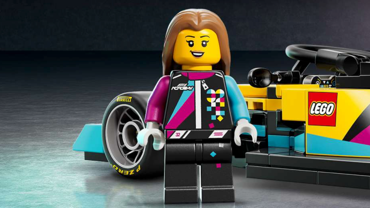 LEGO Speed Champions 77258 F1 ACADEMY Race Car